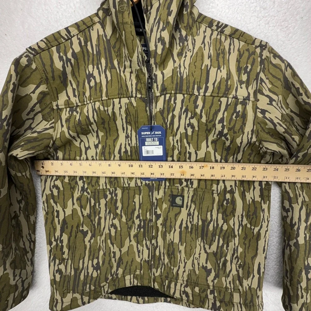 Carhartt Super Dux Rain Defender Jacket Mossy Oak Camo Mens Medium NWT